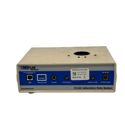 Microlab FS-528 FASTspec Spectrophotometer Interface Educational Lab Use