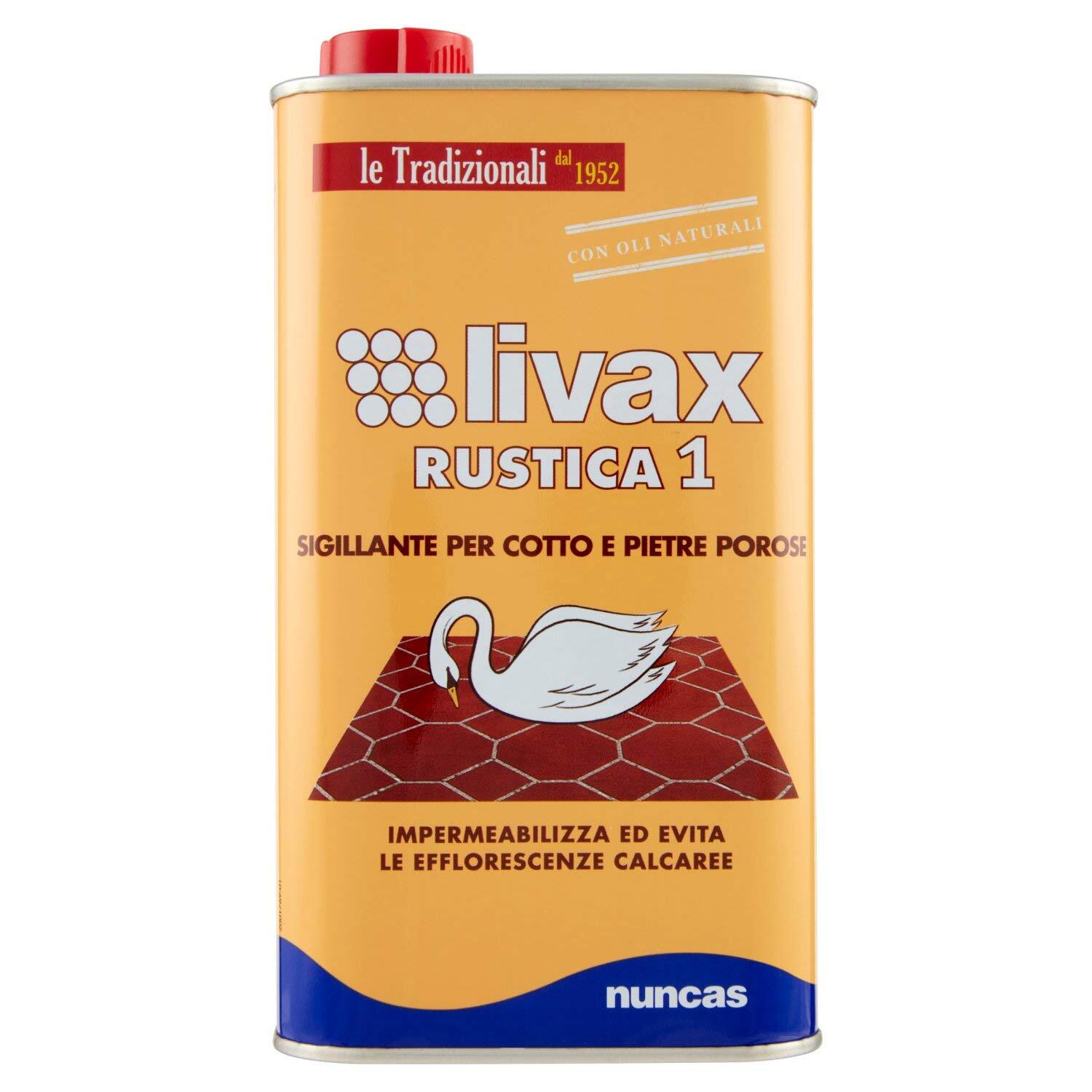 nuncas Livax Rustica 1 Trattamento sigillante Cotto - 1000ml (m9r)