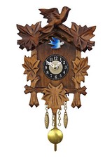 Engstler Cuckoo Clock  - The Traditional Vine Leaves   7 Inches AH 0126 QP NEW