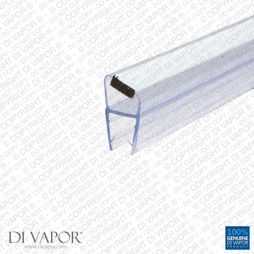 Di Vapor (R) Shower Door Seal Replacement 46mm/8mm/10mm