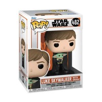 Funko Pop! Star Wars - Luke Skywalker (With Grogu) #482