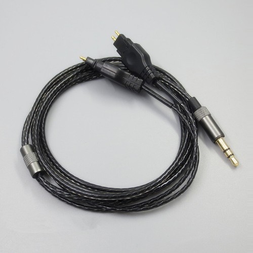 AUX Replacement Headphones Cable Fit for Sennheis HD414 HD650 HD600 HD580 HD25 - Zdjęcie 9 z 11