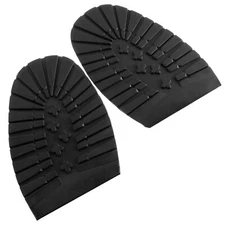 Rubber 12.5cm x 17.5cm Shoe Boot Cap Sole Plate Repair Set Non-Slip Ball Front