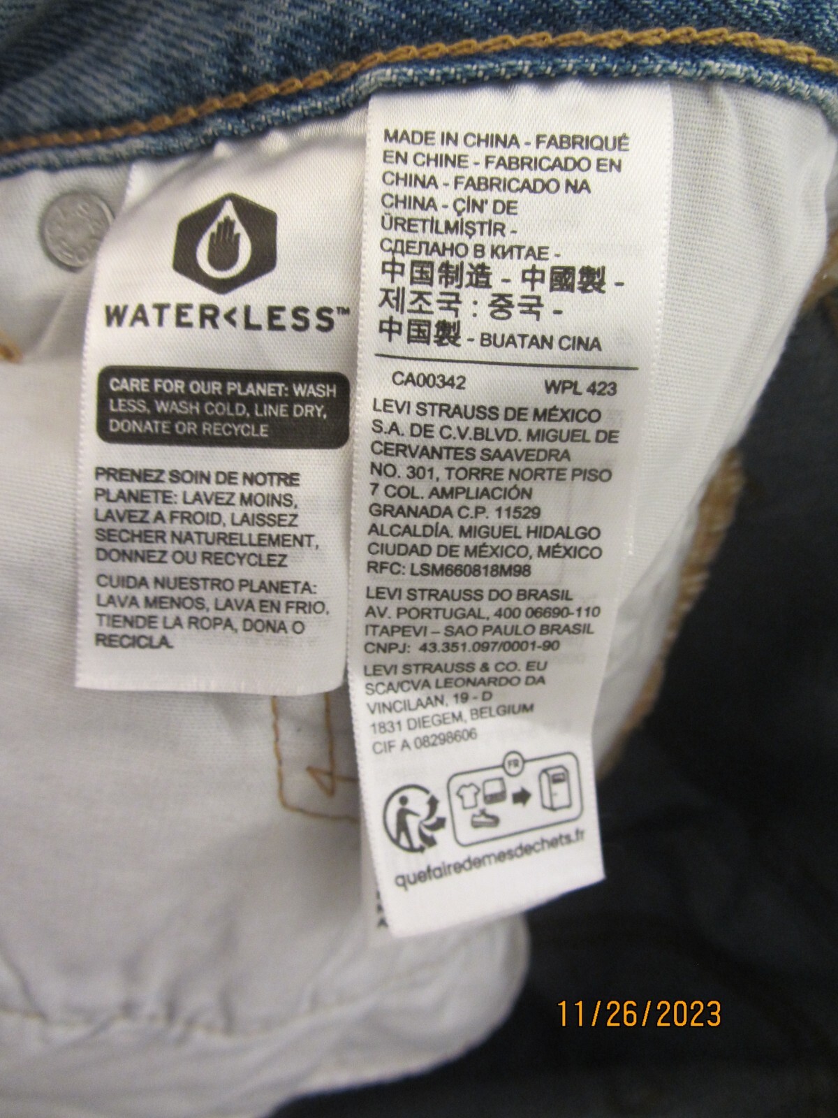 Levi's Premium 90's 501 Patchwork (2023), Capital… - image 5