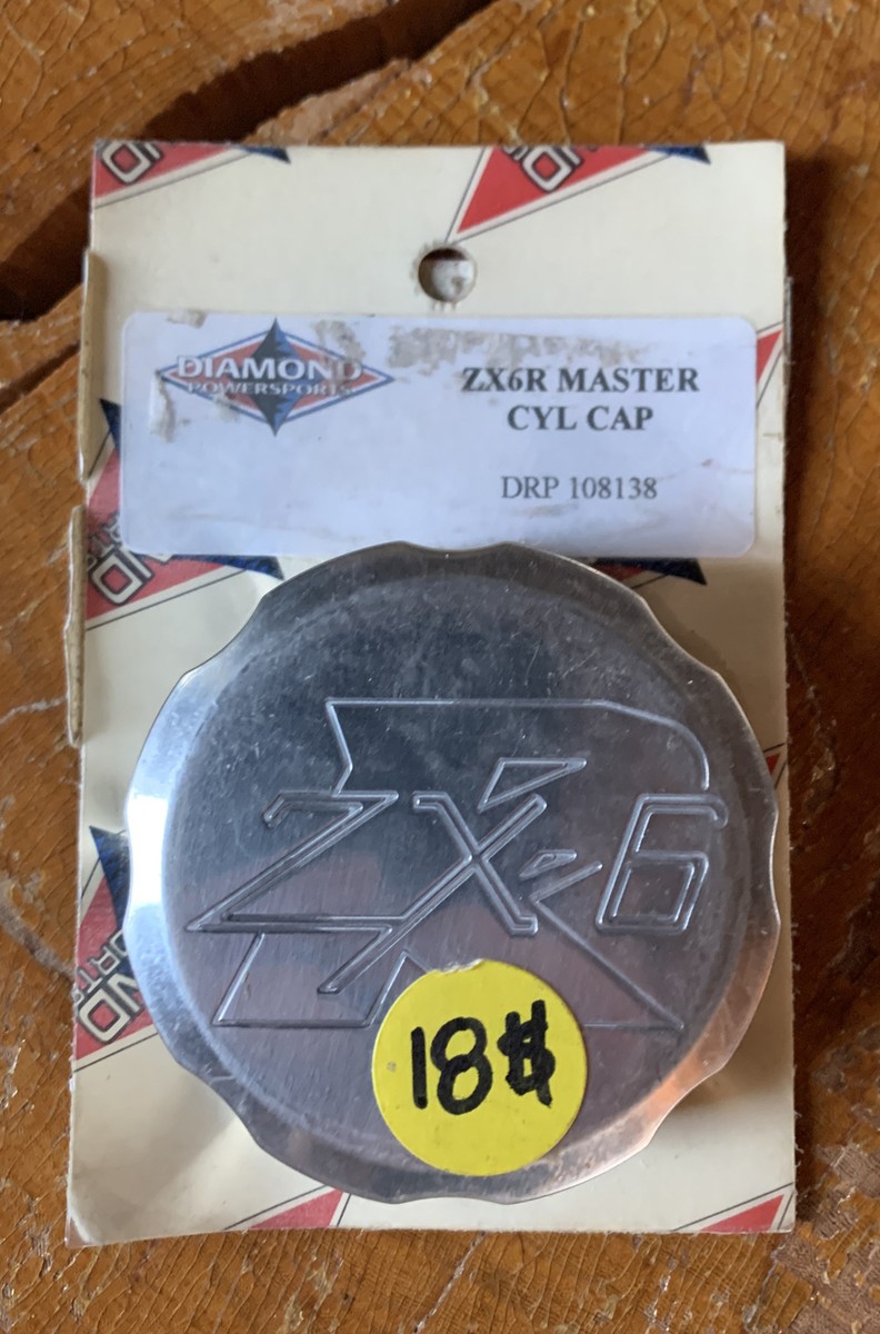 NOS ALUMINUM MASTER CYLINDER CAP - Kawasaki Ninja ZX6R ZX-6R ZX-6