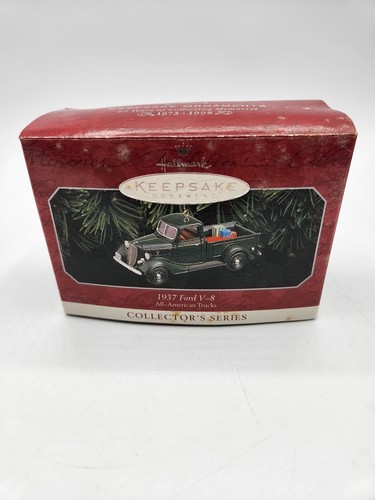Hallmark Keepsake 1937 Ford V-8 All American Trucks
