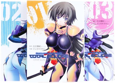 Muv-Luv Alternative Total Eclipse Vol.1-3 Complete set Comics MangaJapanese used