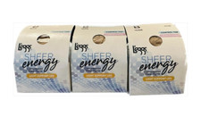 3 Pack Leggs Sheer Energy Control Top Size B Nude 97756 Light Support Leg