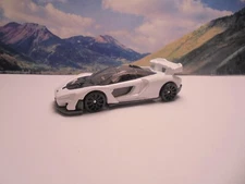MCLAREN SENNA     2020 Hot Wheels Nightburnerz Series    White