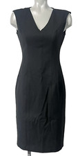 NEW WHITE HOUSE BLACK MARKET WHBM SLEEVELESS COMFORT STRETCH SHEATH DRESS SZ 4