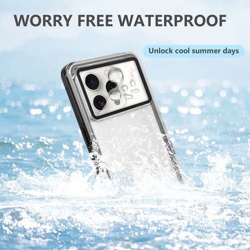 For New iPhone 13 12 14 Pro Max Waterproof Case Dust Shockproof Underwater Cover - Picture 90 of 93