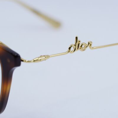 NEW DIOR DIORSIGNATUREO BI 2200 Havana/Gold 52mm Eyeglasses  display picture 3