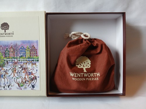 Wentworth Ice Rink Julia Rigby 250 Piece Jigsaw Puzzle Comic Christmas Rare 2 - Picture 11 of 20