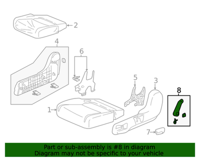 nh出品 Genuine Honda Lever 81791-THR-A01ZC | 1 Year | OE