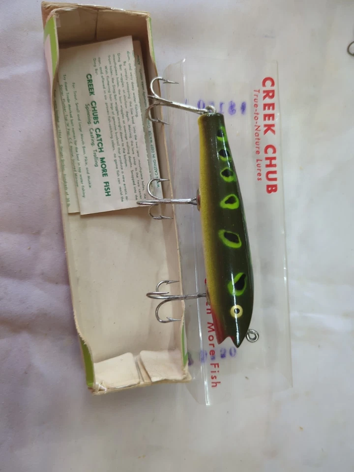 Señuelo Abercrombie & Fitch Chub Creek en muy buen estado en caja original #4-105 Foto 3 de 4