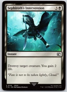 Sephiroth's Intervention 116 Common FINAL FANTASY Magic: The Gathering