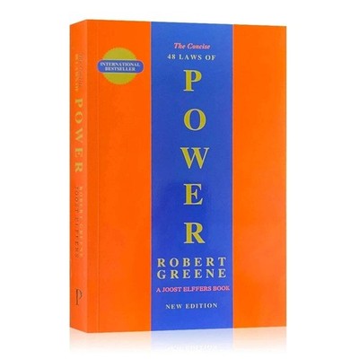 Die prägnanten 48 Gesetze der Macht englisches Buch von Robert Greene politische Führung