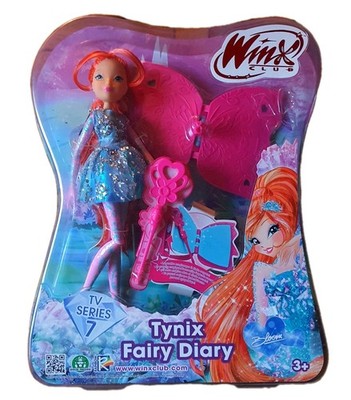 WINX Bloom Puppe Doll Tynix Fairy Diary 2003-2018 Games Preziosi