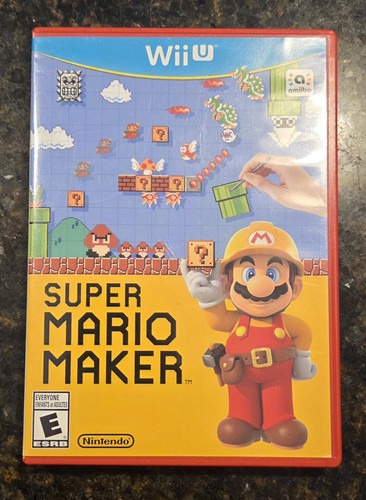 Nintendo Super Mario Maker Nintendo Wii U Great Condition 