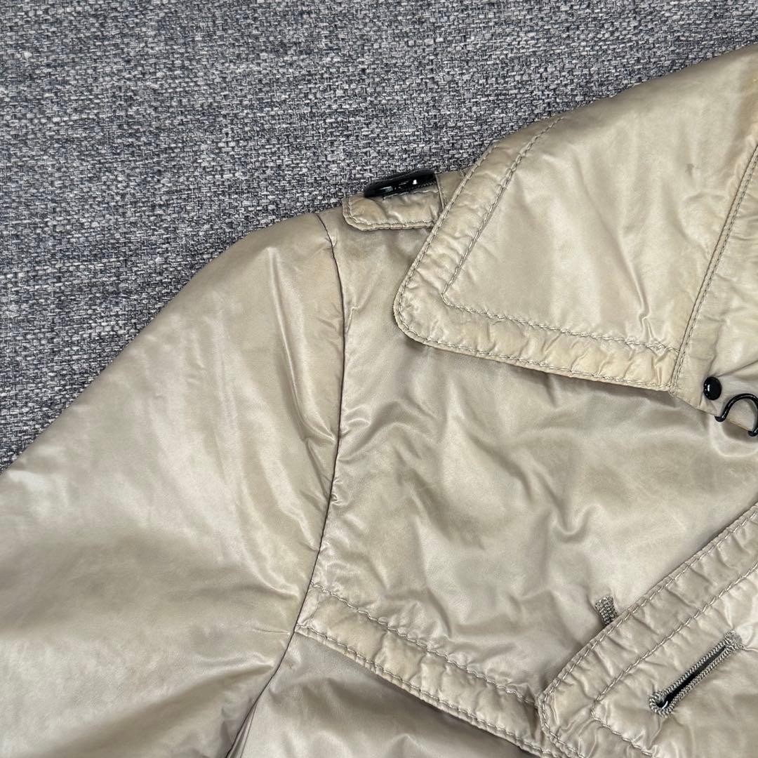 Burberry London Padded Coat Beige Nylon With Nova Check Pattern Size 40 Women thumbnail 21