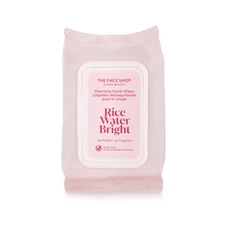 Rice Water Bright Makeup Remover Wipes for Face with Rice Extract, Brightenin...