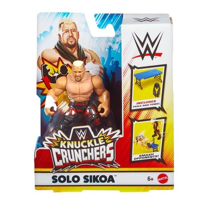 Solo Sikoa WWE Mattel Knuckle Crunchers Series 8 Wrestling Figure