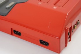 MSX SONY HIT BIT Home Computer HB-101 RED Tested JAPAN Game 215829