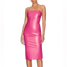 Superdown Bijou Midi Dress in Pink size XXS.. TWO SMALL SPOTS PEELING