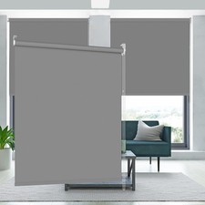 Blackout Roller Blinds, Thermal Roller Blinds Window Shades 102cm Wide ×183cm