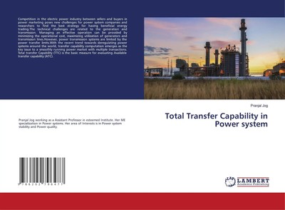 Total Transfer Capability in Power system Pranjal Jog Taschenbuch Paperback 2020