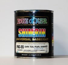 Rare House Of Kolor Paint Pbc-55 Dark Teal Pearl Shimrin 1st Gen Jon Kosmoski Rare House Of Kolor Paint Pbc-55 Dark Teal Pearl Shimrin 1st Gen Jon Kosmoski