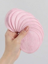 10pcs Reusable Makeup Remover Pads, Gentle On Skin Washable Quick Makeup Removal