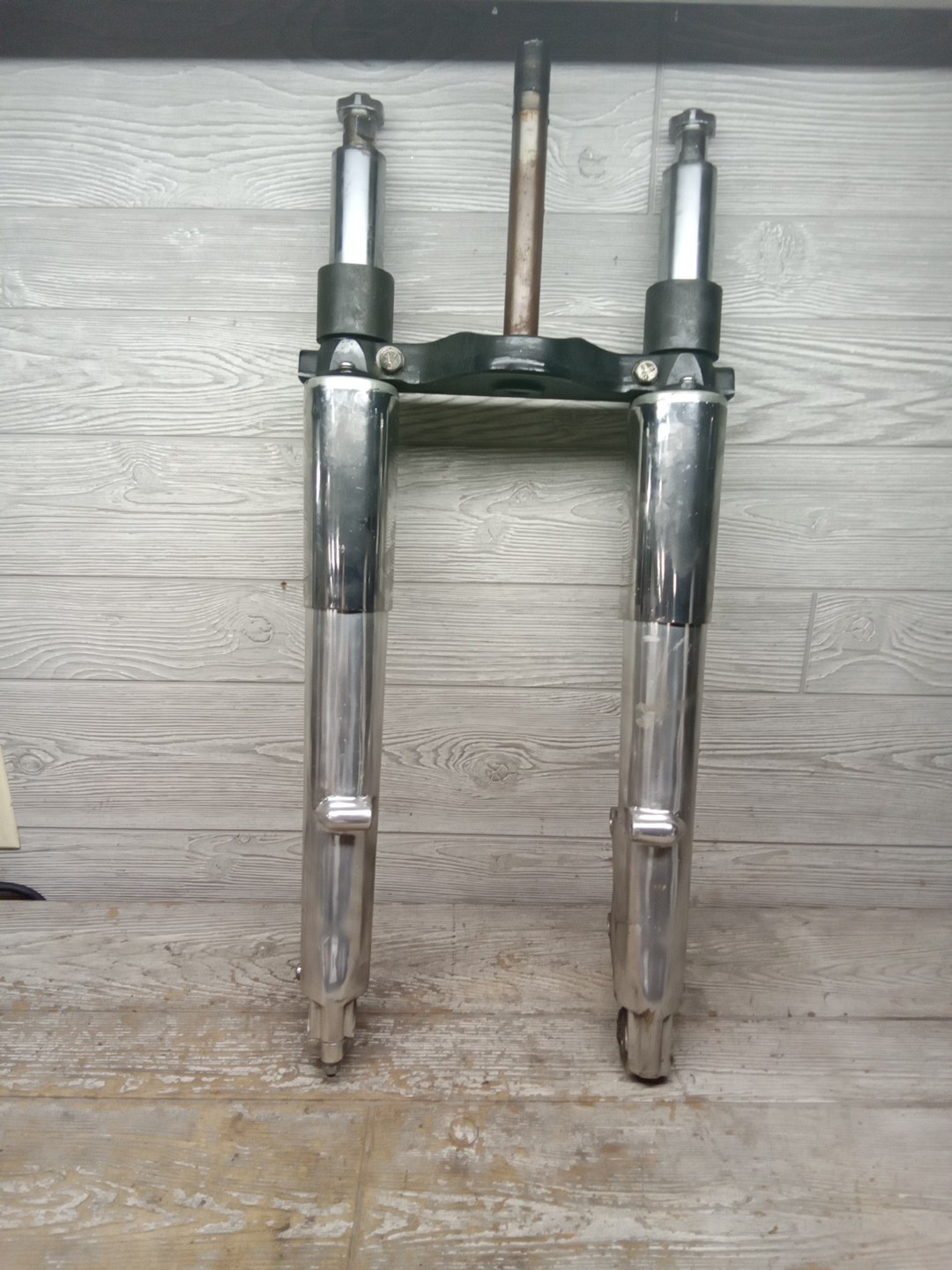 1987 87 Harley Davidson Tour Glide FLTC Front Forks Leg Sliders RH LH DL-687