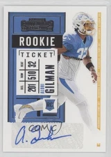 2020 Panini Contenders Rookie Ticket Alohi Gilman #265 Rookie Auto RC