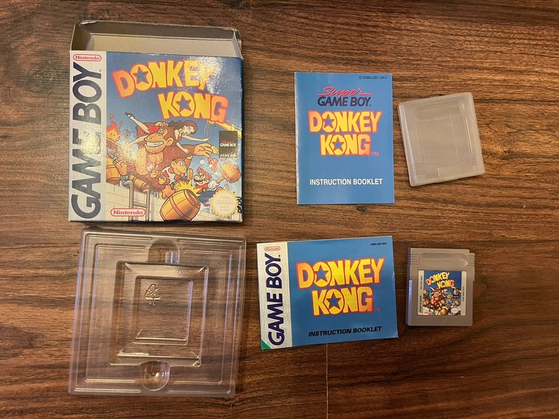 Donkey Kong 1994 Nintendo Game Boy Boxed Both Manual Complete DK  94