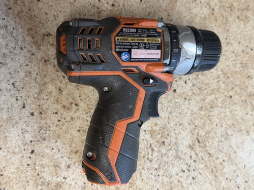 Ridgid R82009 Compact 12V Cordless Drill Variable -PARTS