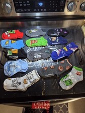 New Kids Minecraft Creeper 13 Pairs Of Socks Size Med 9 To 2.5