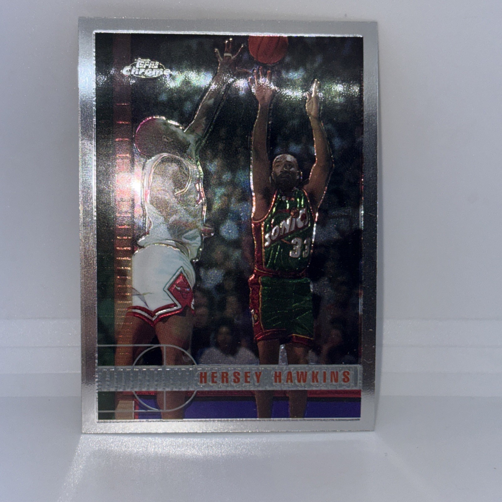 1997-98 Topps Chrome - Hersey Hawkins #158