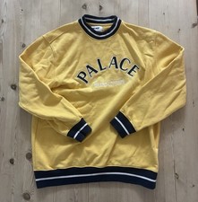 Palace Couture Men’s Yellow Jumper Crewneck Men’s L Large