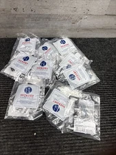 Lot of 10 Hickory Solid Core Cabinet Pulls, Luxury Handles, 3In Hole Center