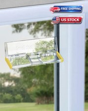 Sliding Door Lock, Upgraded 2 Pack Sliding Glass Window Door Security Locks with