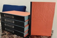 Metropolitan Museum of Art Album of Miniatures, Set 6 w/Slip Case Box