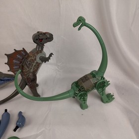 Vintage 2001 LEGO Dinosaurs Lot Styracosaurus 6722 6719 6721 6720 1371