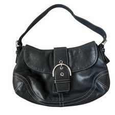 Vintage 1997 Coach Flatiron Hobo #4177 Shoulder Bag Black Vintage 1997 Coach Flatiron Hobo #4177 Shoulder Bag Black