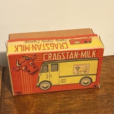  BOX Only  For 1950's Cragstan Milk Delivery Truck Van Tin Toy Japan