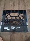 Vintage 80s/90s Prairie Farms Farmer Owned/Hiland Dairy Black Plastic Milk Crate — photo 3
