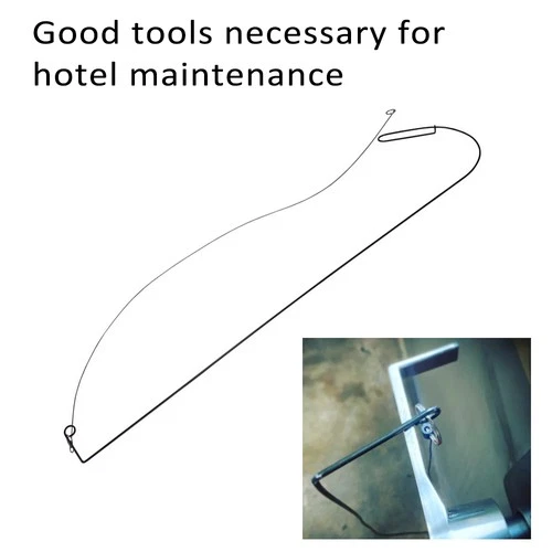 Stretch Lever Opening Tool Stainless Steel Under The Door Tool Length 42.5in Goˇ