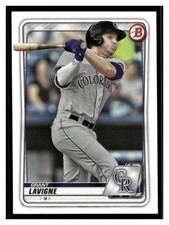 2020 Bowman #BP-121 Grant Lavigne Colorado Rockies Baseball Card 34124