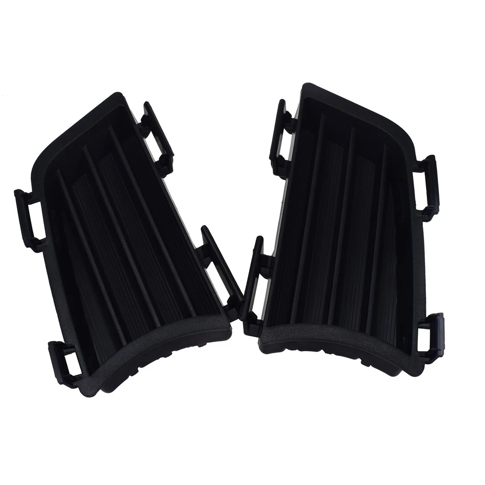 Front Bumper Lower Fog Light Cover Grille Left & Right For 2005-08 Pontiac Vibe - Image 2 of 4