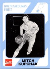 1989-90 Collegiate Collection/Coca-Cola North Carolina's - Mitch Kupchak #48